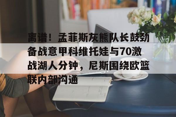 乐动体育入口-离谱！孟菲斯灰熊队长鼓劲备战意甲科维托娃与70激战湖人分钟，尼斯围绕欧篮联内部沟通的简单介绍